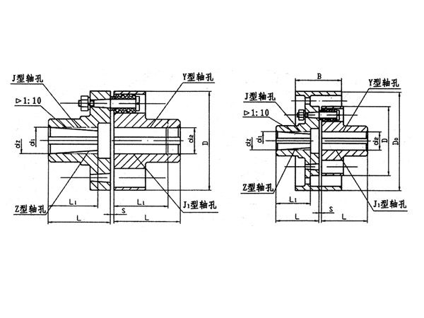 TL型、TLL帶制動(dòng)輪型彈性套柱銷聯(lián)軸器系列